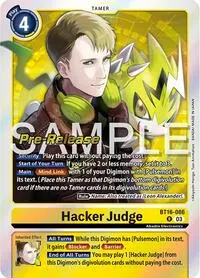 Hacker Judge (Beginning Observer Pre-Release Cards)