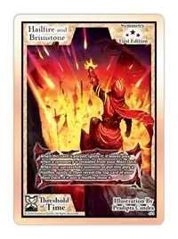 Hailfire and Brimstone (Threshold of Time)