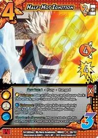 Half Hot Ignition (UniVersus: My Hero Academia: Crimson Rampage)