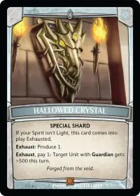 Hallowed Crystal (Betrayal)