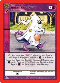 Halloween Ghost Sheet (Nightfall: First Edition)