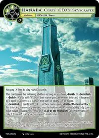 HANADA Corps CEOs Skyscraper (The Battle at the Sacred Ruins)