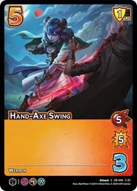 Hand Axe Swing (Challenger Series: Vox Machina and Mighty Nein)