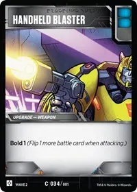 Handheld Blaster (Rise of the Combiners)