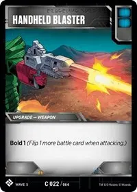 Handheld Blaster (Titan Masters Attack)