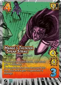 Hanges Thunder Spear Strike (Attack On Titan: Origins of Power)