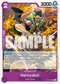 Hannyabal (The Time of Battle) — One Piece Card Game Card Value