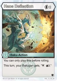 Haos Deflection (Armored Elite) — Bakugan TCG Card Value