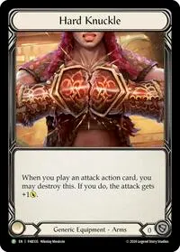 Hard Knuckle FAB335 (Flesh and Blood: Promo Cards)