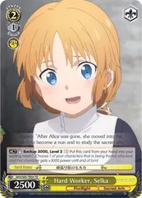 Hard Worker Selka (Sword Art Online -Alicization-)