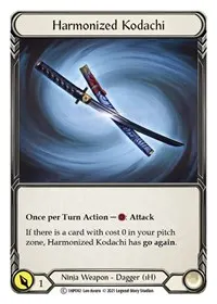 Harmonized Kodachi 1HP092 (History Pack Vol.1)
