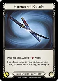 Harmonized Kodachi Reverse (Hero Deck: Katsu)