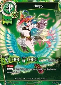 Harpy (pith DIMENSION BATTLE ROYALE) — The Caster Chronicles Card Value