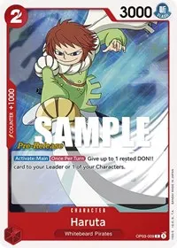 Haruta (Pillars of Strength Pre-Release Cards)