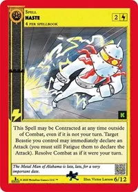 Haste (Cryptid Nation: Kickstarter Edition Tribal Theme Decks)