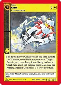 Haste (Cryptid Nation: First Edition)
