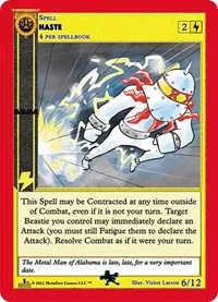 Haste (Cryptid Nation: First Edition Tribal Theme Decks) — MetaZoo Card Value