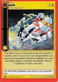 Haste (Cryptid Nation: Second Edition)