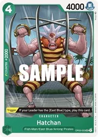 Hatchan (Pillars of Strength) — One Piece Card Game Card Value