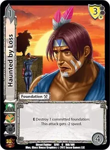 Haunted by Loss (Street Fighter CCG)