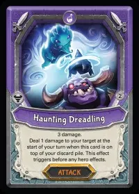 Haunting Dreadling Claimed (Mythical)