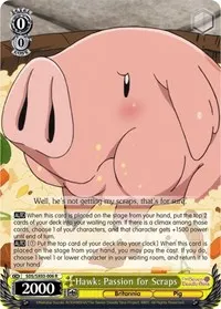 Hawk Passion for Scraps (The Seven Deadly Sins)
