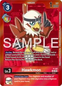 Hawkmon P 119 Digimon Adventure Box 2024 (Digimon Promotion Cards)