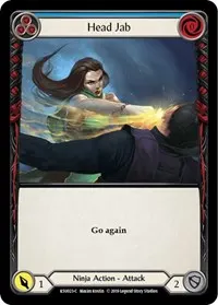 Head Jab Blue (Hero Deck: Katsu)