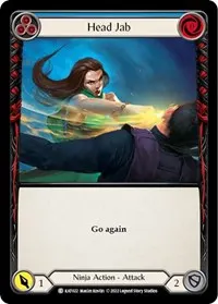 Head Jab Blue (Blitz Deck: Outsiders - Katsu)