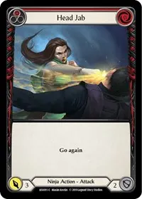 Head Jab Red (Hero Deck: Katsu)