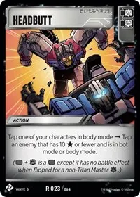 Headbutt (Titan Masters Attack)