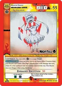 Headless Annie (Nightfall: First Edition Release Event Deck)