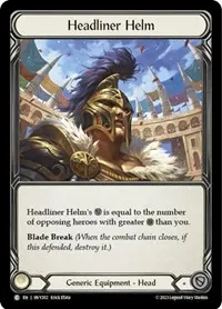Headliner Helm (Heavy Hitters)