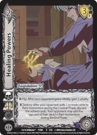 Healing Powers (Yu Yu Hakusho) — UniVersus Card Value