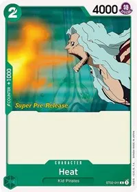 Heat (Super Pre-Release Starter Deck 2: Worst Generation)