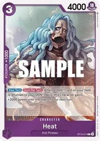 Heat (Ultra Deck: The Three Captains)