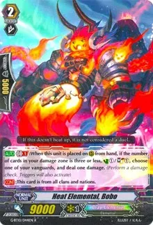 Heat Elemental Bobo (G-BT10: Raging Clash of the Blade Fangs)