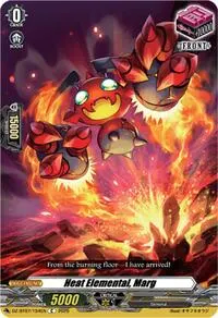 Heat Elemental Marg (DZ-BT07: Moon Fangs & Cerulean Blaze)