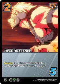 Heat Tolerance (UniVersus: My Hero Academia: Girl Power)