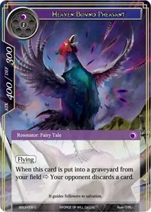 Heaven Bound Pheasant (L1 Starter Deck - Vampiric Hunger)