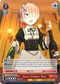 Heavy Drinker Ram SR (Re:ZERO Memory Snow)