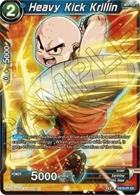 Heavy Kick Krillin (Expansion Deck Box Set 10: Namekian Surge)