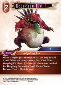 Hedgehog Pie (Dawn of Heroes)