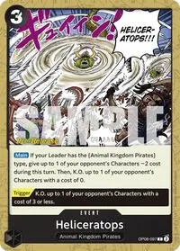 Heliceratops (Two Legends Pre-Release Cards)