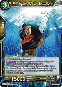 Hell Fighter 17 the Neutralizer (Universal Onslaught Pre-Release Cards) — Dragon Ball Super CCG Card Value