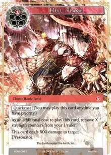 Hell Flame (Reiya Cluster Starter Deck)