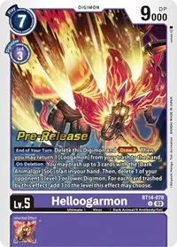 Helloogarmon (Blast Ace Pre-Release Cards)
