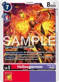 Helloogarmon (Beginning Observer) — Digimon Card Game Card Value
