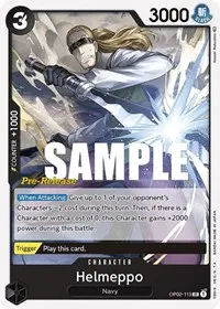 Helmeppo (Paramount War Pre-Release Cards)