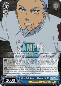 Hendrickson Usual Self (The Seven Deadly Sins: Revival of The Commandments)